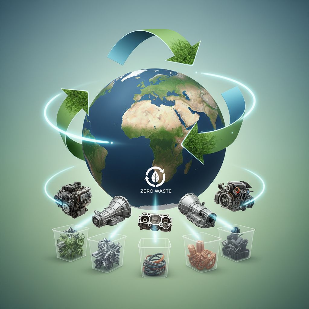 Green automotive recycling community impact